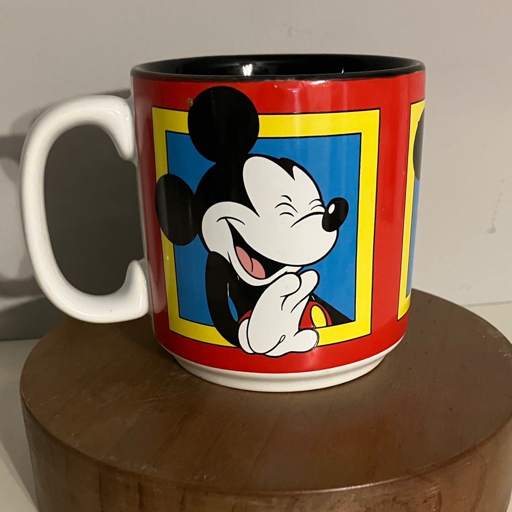 Disney Mickey Mouse Red and Blue Mug